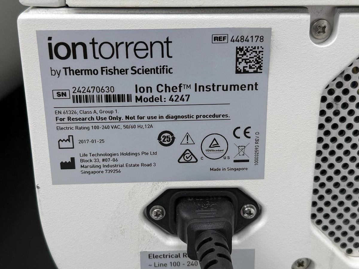 Used Ion Torrent by Thermo Fisher Scientific | Ion Chef & S5 XL Sequencer System
