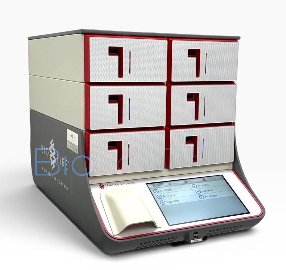 Used BioFire FilmArray Torch PCR Molecular Testing Analyzer | Base with 6 Modules