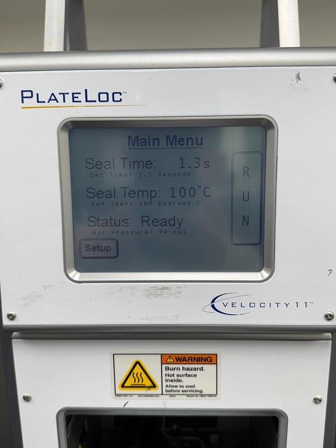 Used Agilent Velocity11 PlateLoc Thermal Microplate Sealer | PCR & Compound Storage