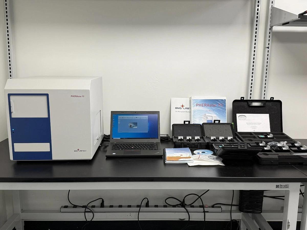 Used BMG LABTECH PHERAstar FS Multimode Microplate Reader | HTS 1536 16-modules Soft
