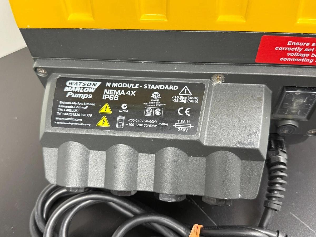 Used Watson Marlow 630S IP66 Peristaltic Process pump with head & Warranty