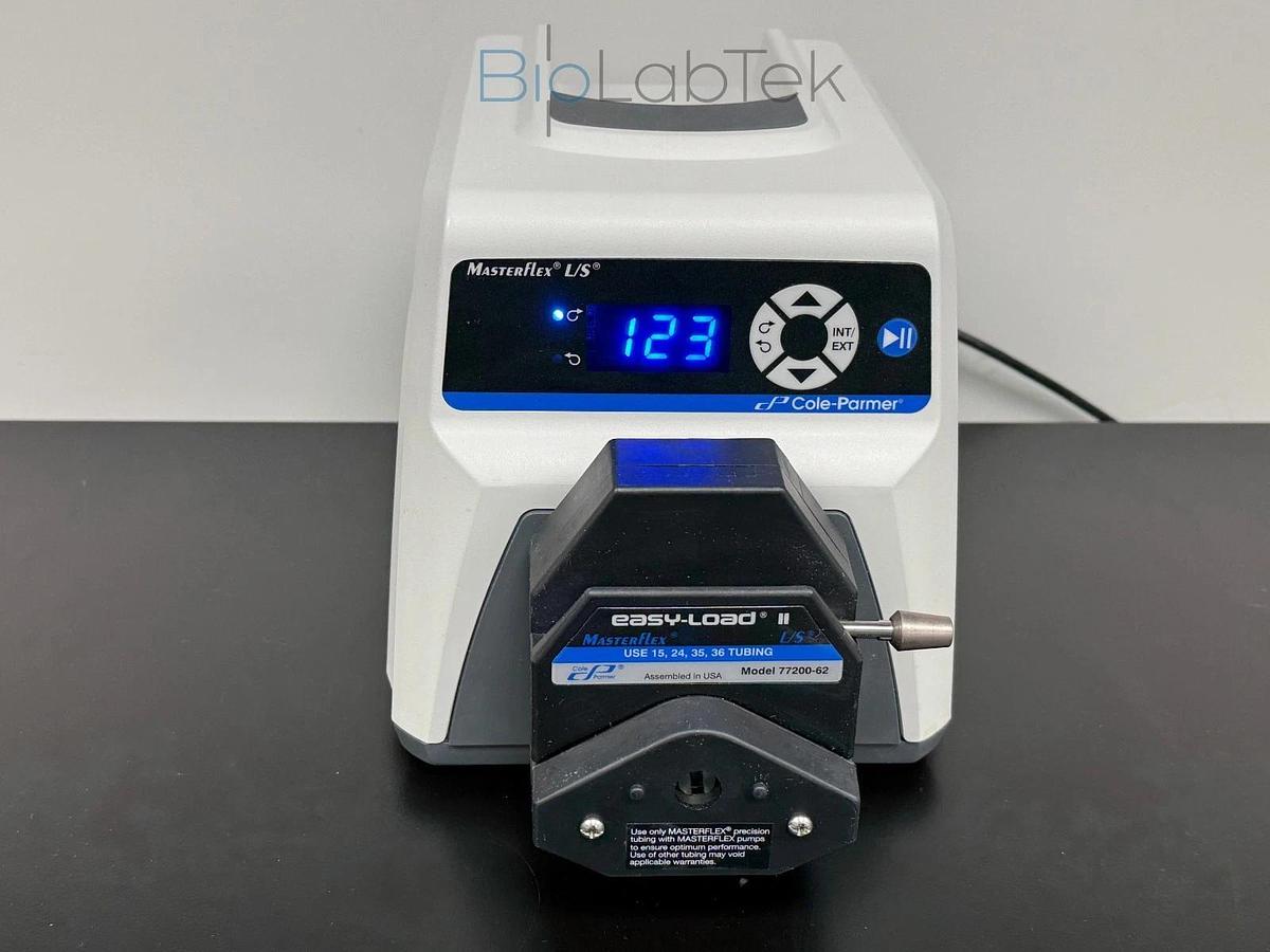 Used Cole-Parmer Masterflex L/S Peristaltic Tube Pump with easy-load head 77200-62