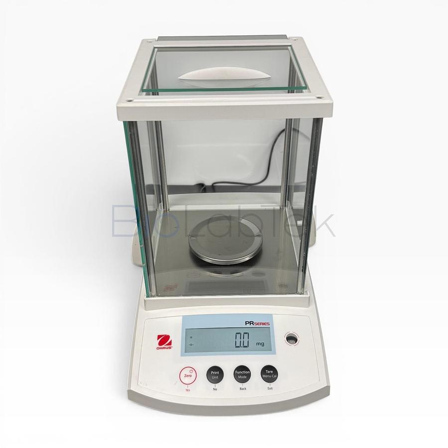 Used OHAUS PR124/E Analytical Balance | 120g Capacity, 0.1mg Readability