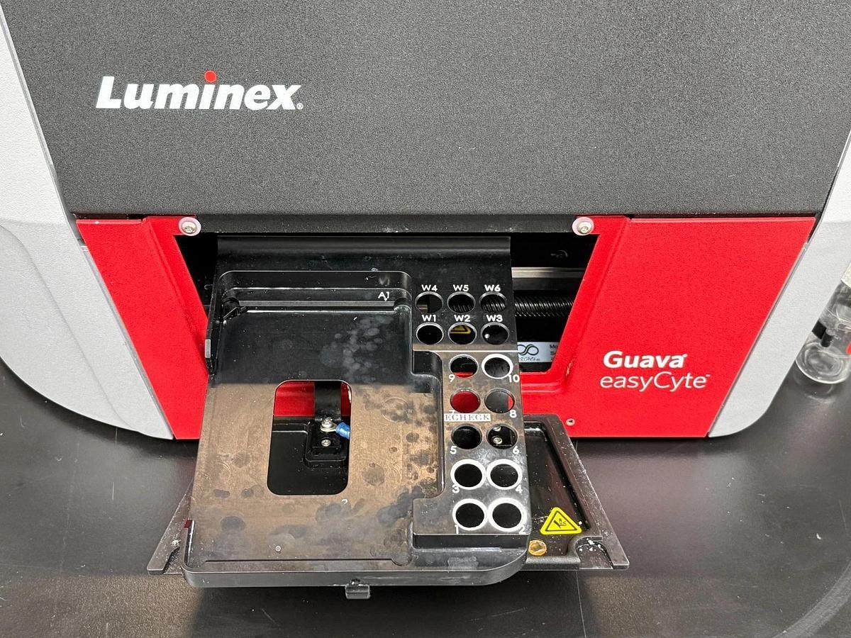 Used Luminex Guava easyCyte 5 HT Flow Cytometer | Benchtop 96-Well Microcapillary