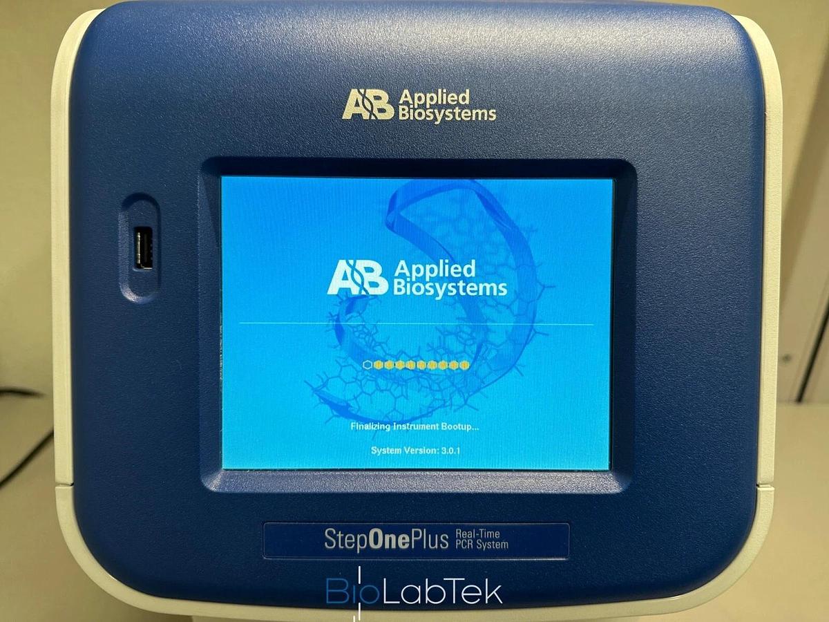 Used AB Applied Biosystems StepOnePlus Real Time 96-well PCR System 2018 ERROR