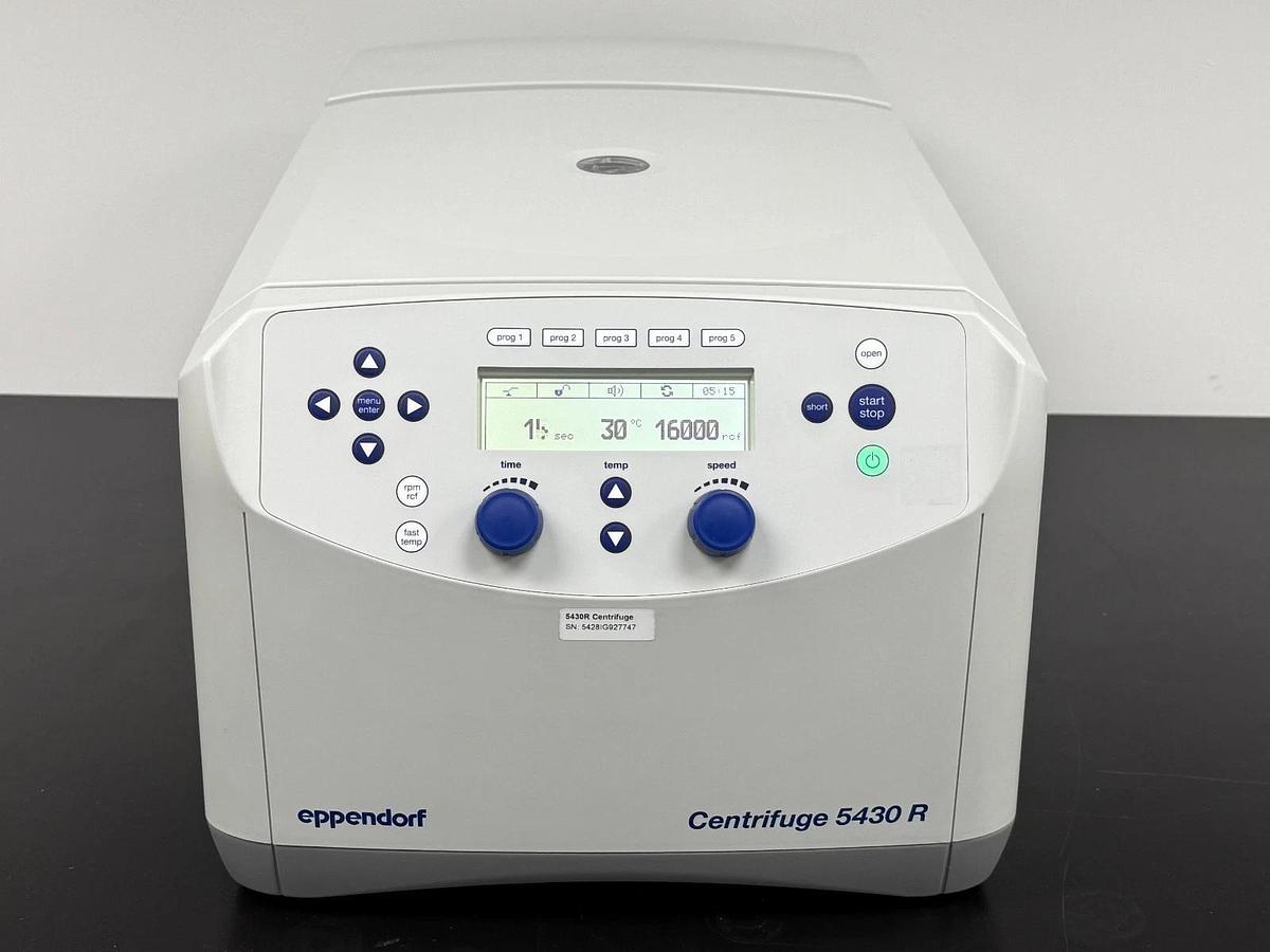 Used Eppendorf Centrifuge 5430R High-Speed Refrigerated Centrifuge | 16×5mL Rotor