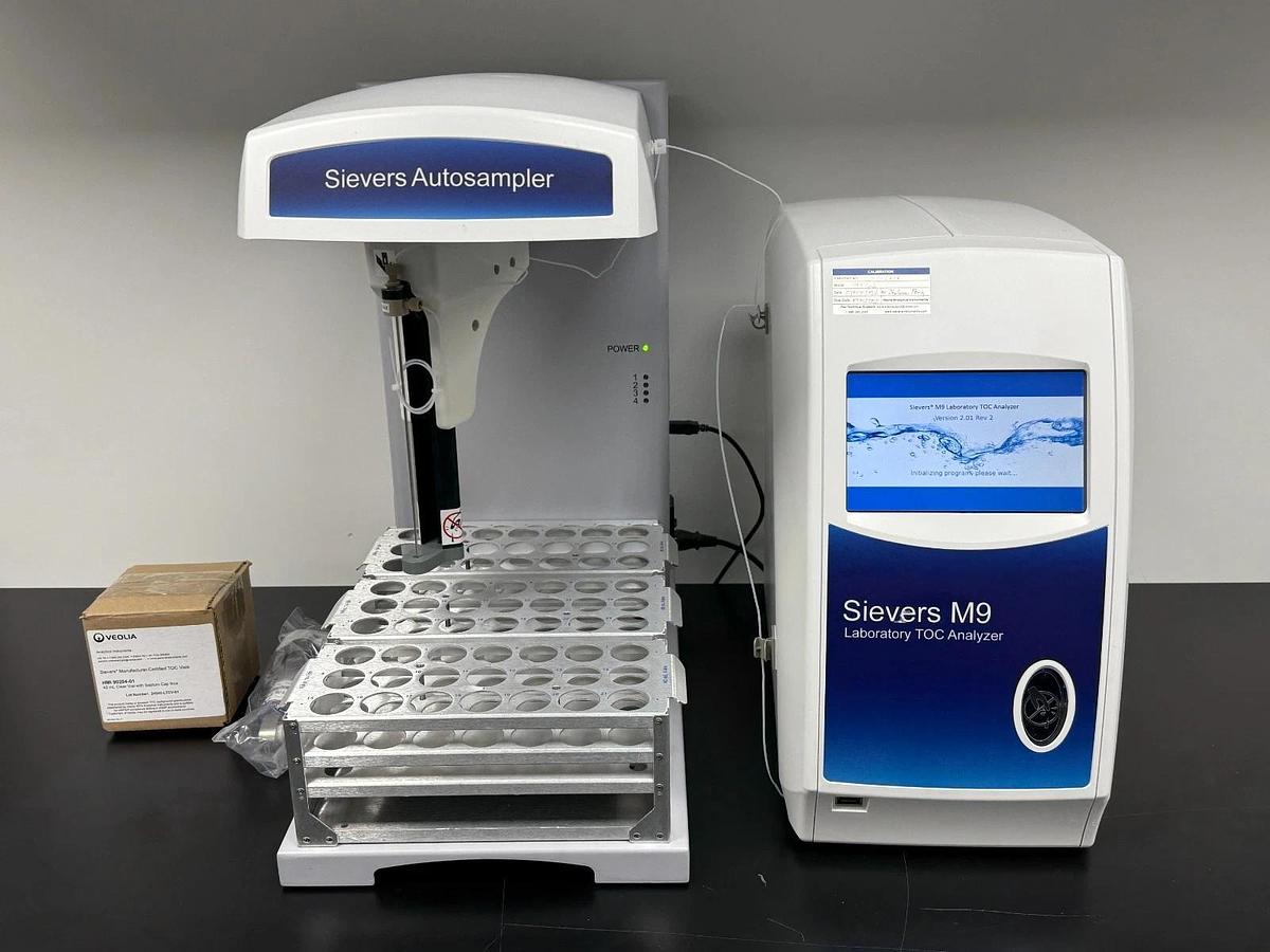 Used Veolia Suez GE Sievers M9 Lab TOC Analyzer with autosampler