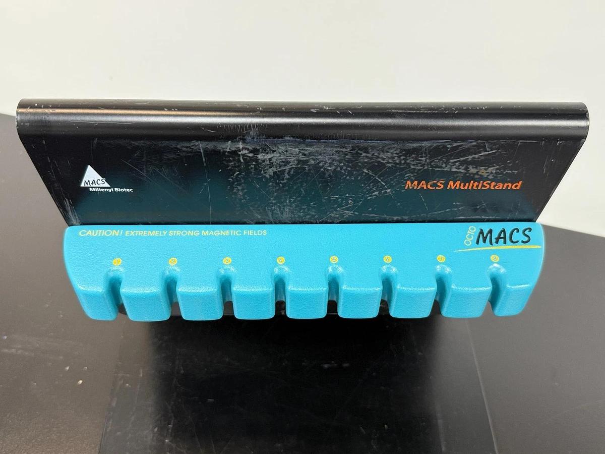 Used Miltenyi Biotec OctoMACS MS M Column Magnetic Separator w/ MACS MultiStand