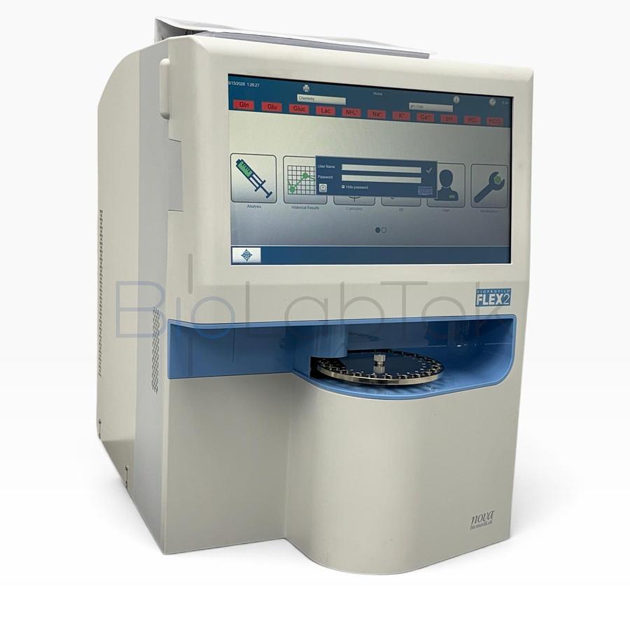 Used Nova Biomedical BioProfile FLEX2 Cell Culture Analyzer | 11-Parameter Chemistry