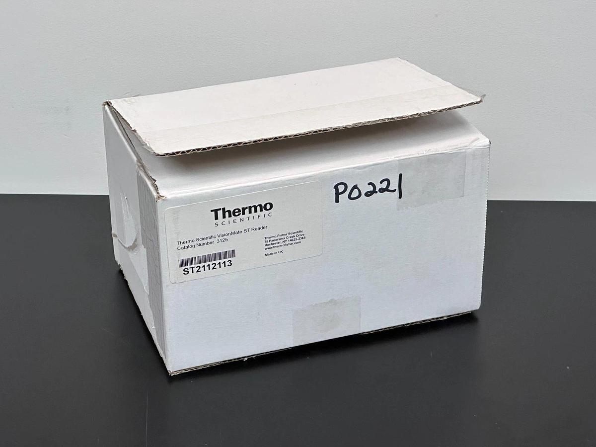 Used Thermo Scientific VisionMate ST Single-Tube 2D Barcode Reader with software NEW