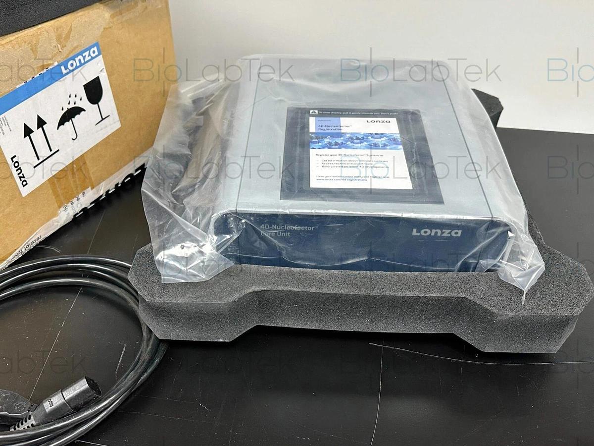 Used NEW Lonza 4D Nucleofector Nucleofection Transfection System Core Unit