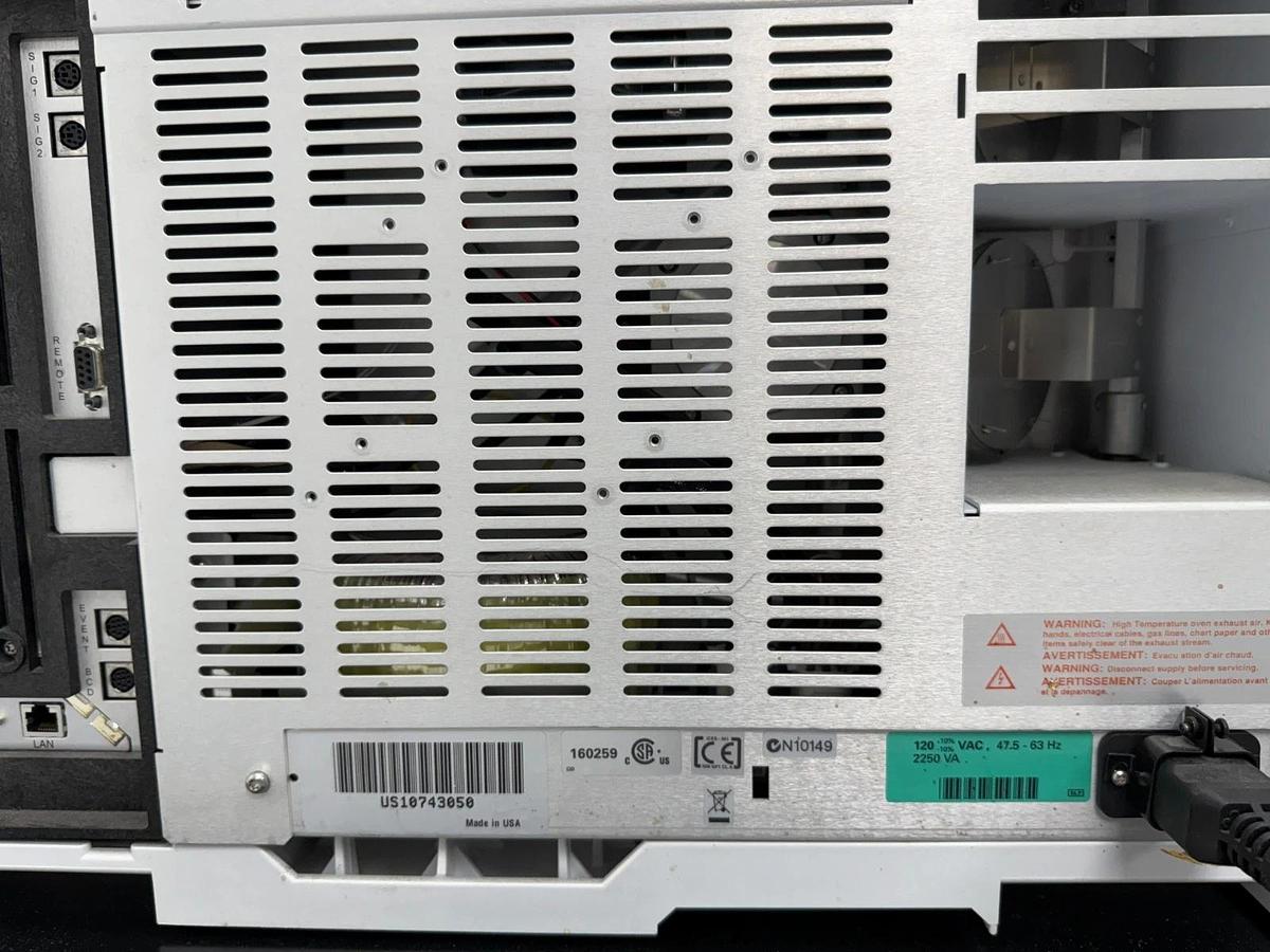 Used Agilent 7890A GC System with 5975C VL MSD and G1888 Headspace Sampler