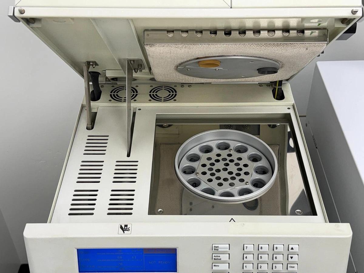 Used Agilent 7890A GC System with 5975C VL MSD and G1888 Headspace Sampler