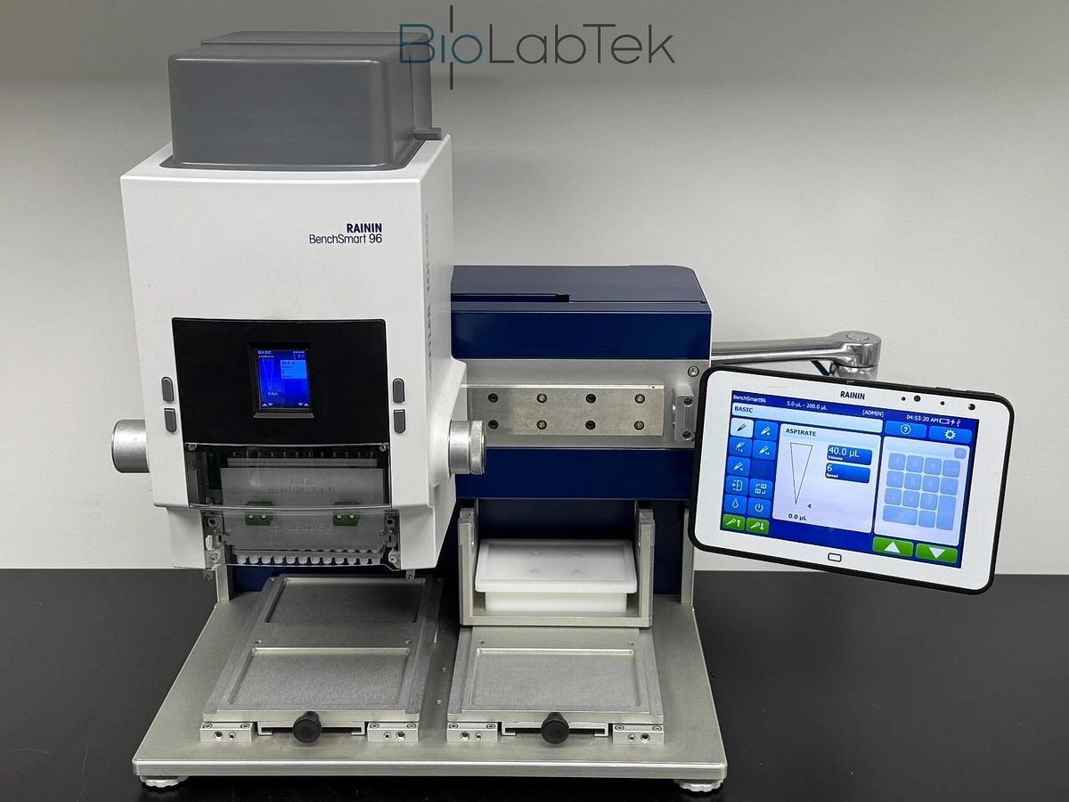 Used Mettler Toledo Rainin BenchSmart 96 pipetting workstation with 5ul-200ul head
