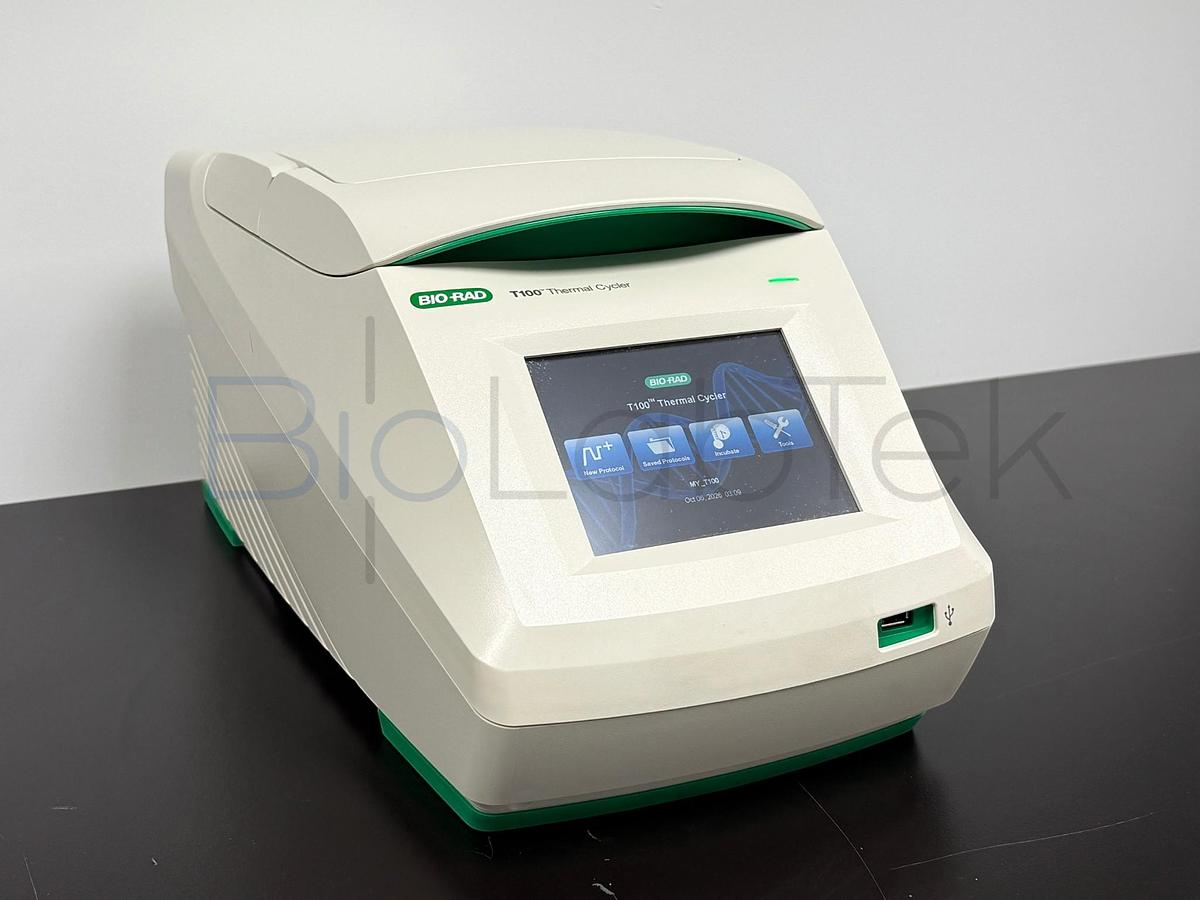 Used Bio-Rad T100 Thermal Cycler | 96-Well Gradient PCR Low Hours