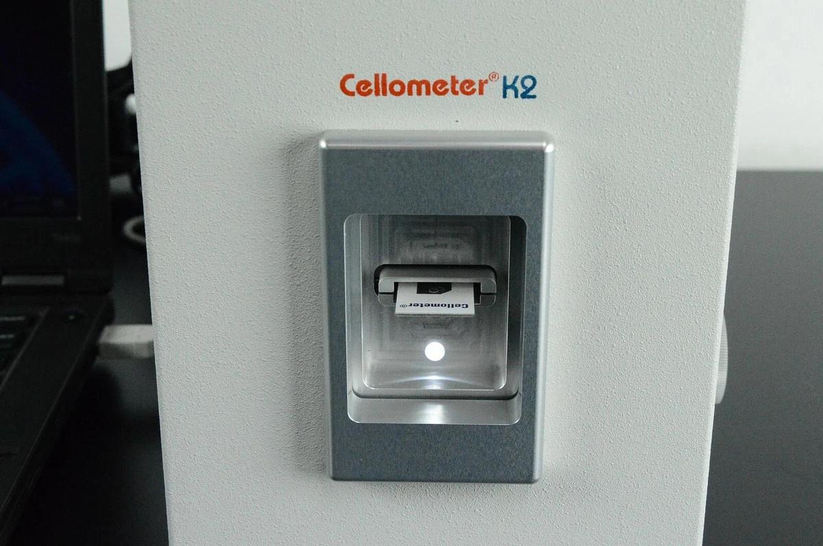 Used Nexcelom Cellometer K2 Image Cytometer Viability Cell Counter w/pc & Warranty