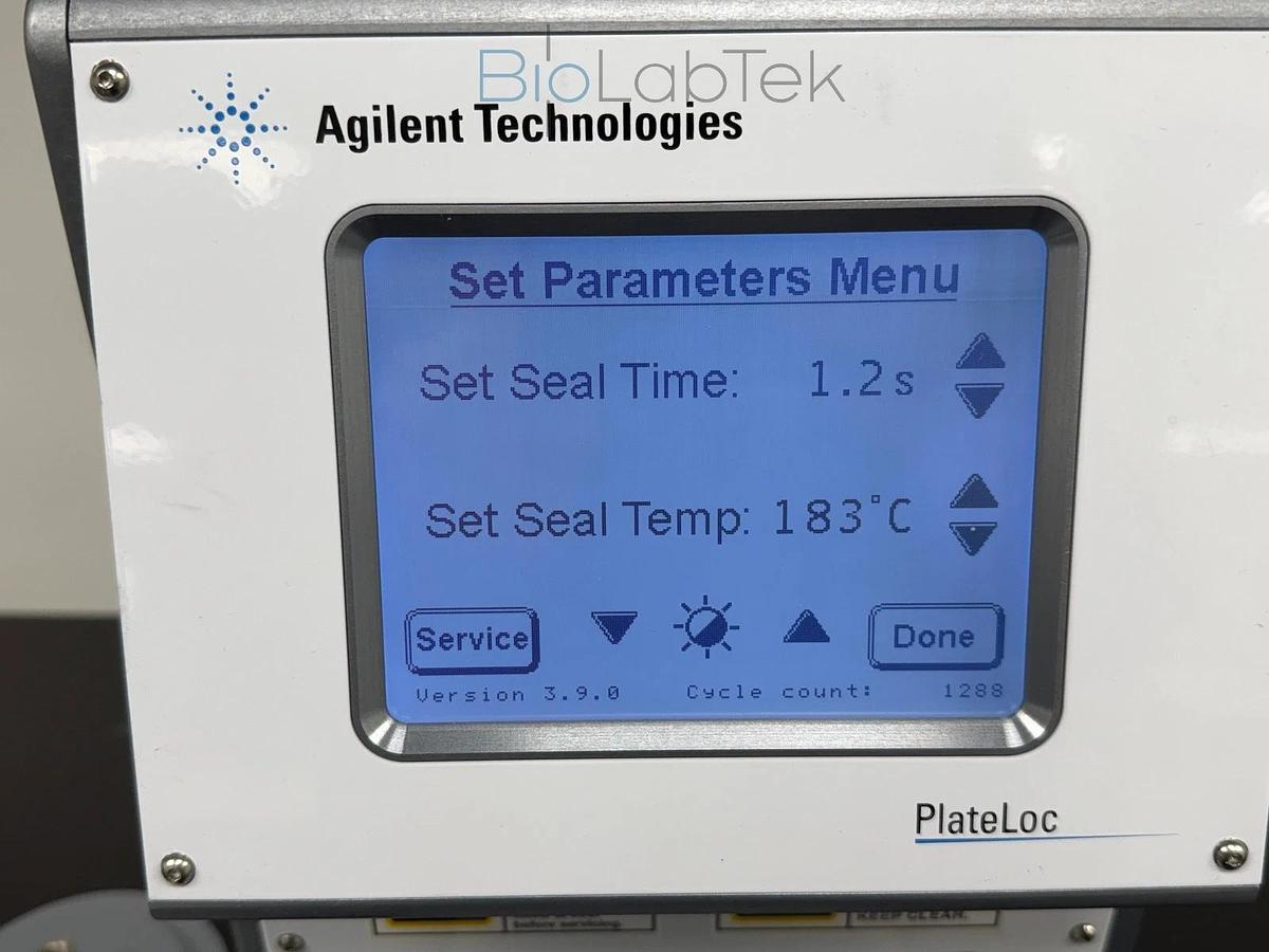 Used Agilent PlateLoc Thermal Microplate Sealer system