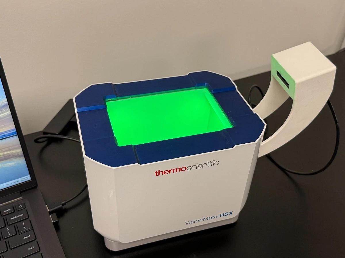 Used Thermo Scientific VisionMate HSX 2D Barcode Rack Reader scanner +laptop/soft