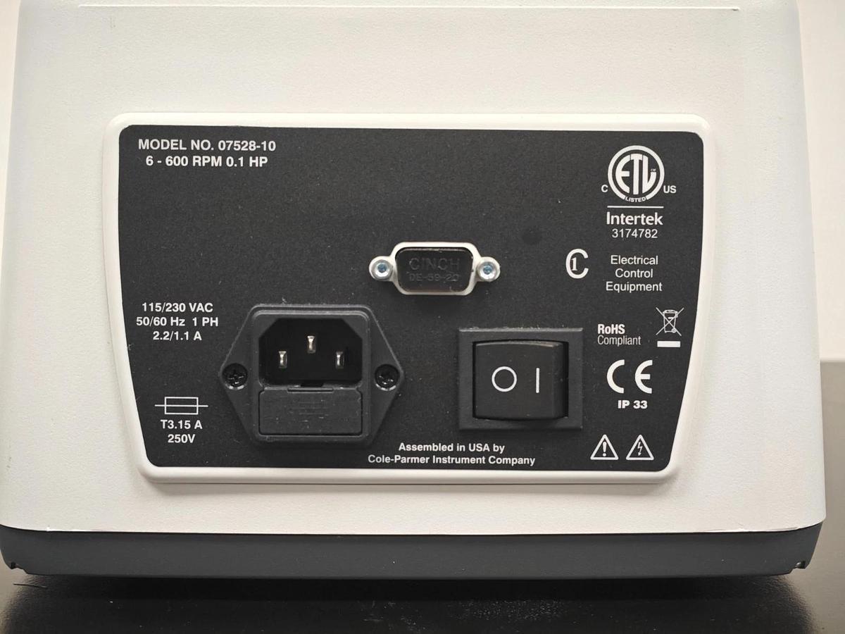 Used Cole-Parmer Masterflex L/S Digital Precision Variable Peristaltic Pump +head