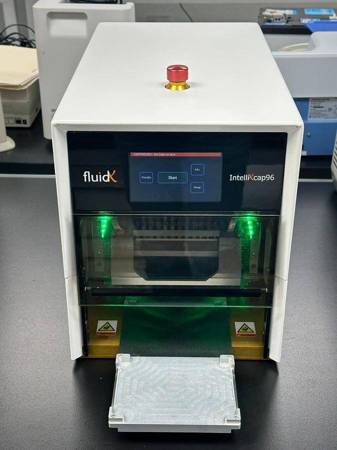 Used Azenta Brooks FluidX IntelliXcap 96-format Automated Screw Cap Decapper Capper