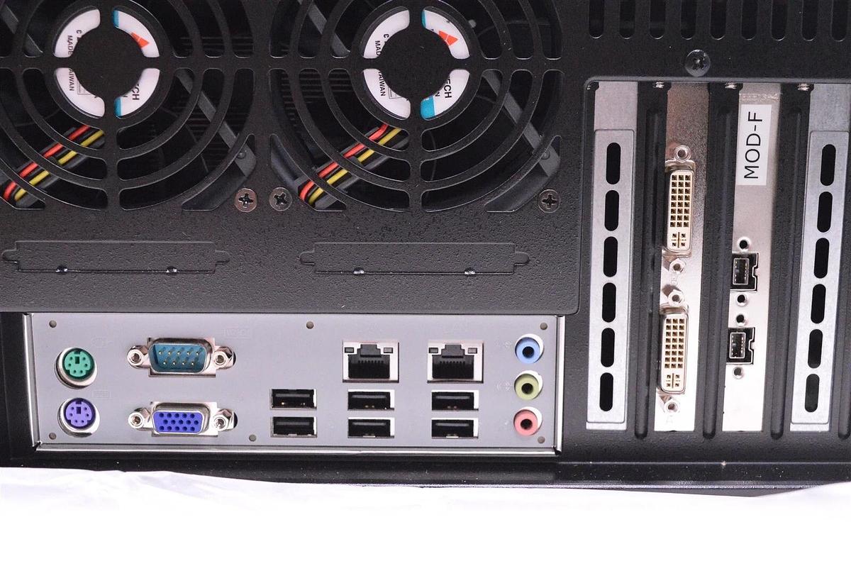 Used DATEC black EYE-4800B 19" industrial control rackmount server computer complete