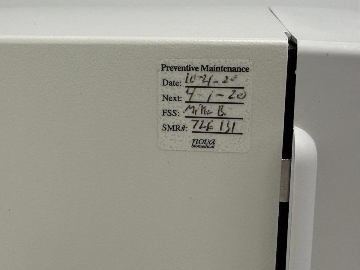 Used Nova Biomedical BioProfile FLEX2 Cell Culture Analyzer OSM20 | Osmolality CDV