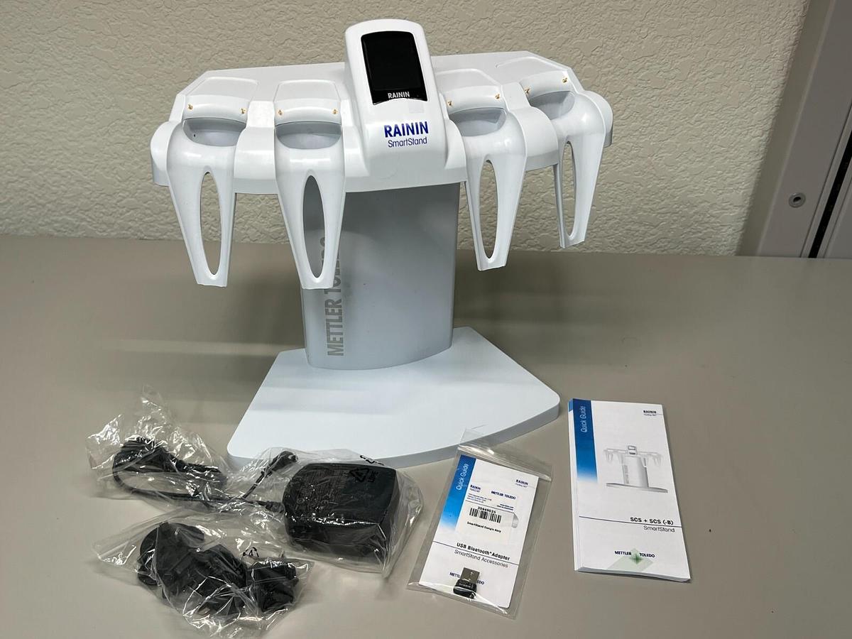 New Mettler Toledo Rainin Pipette Smartstand SCS-B Smart Stand for E4 XLS+