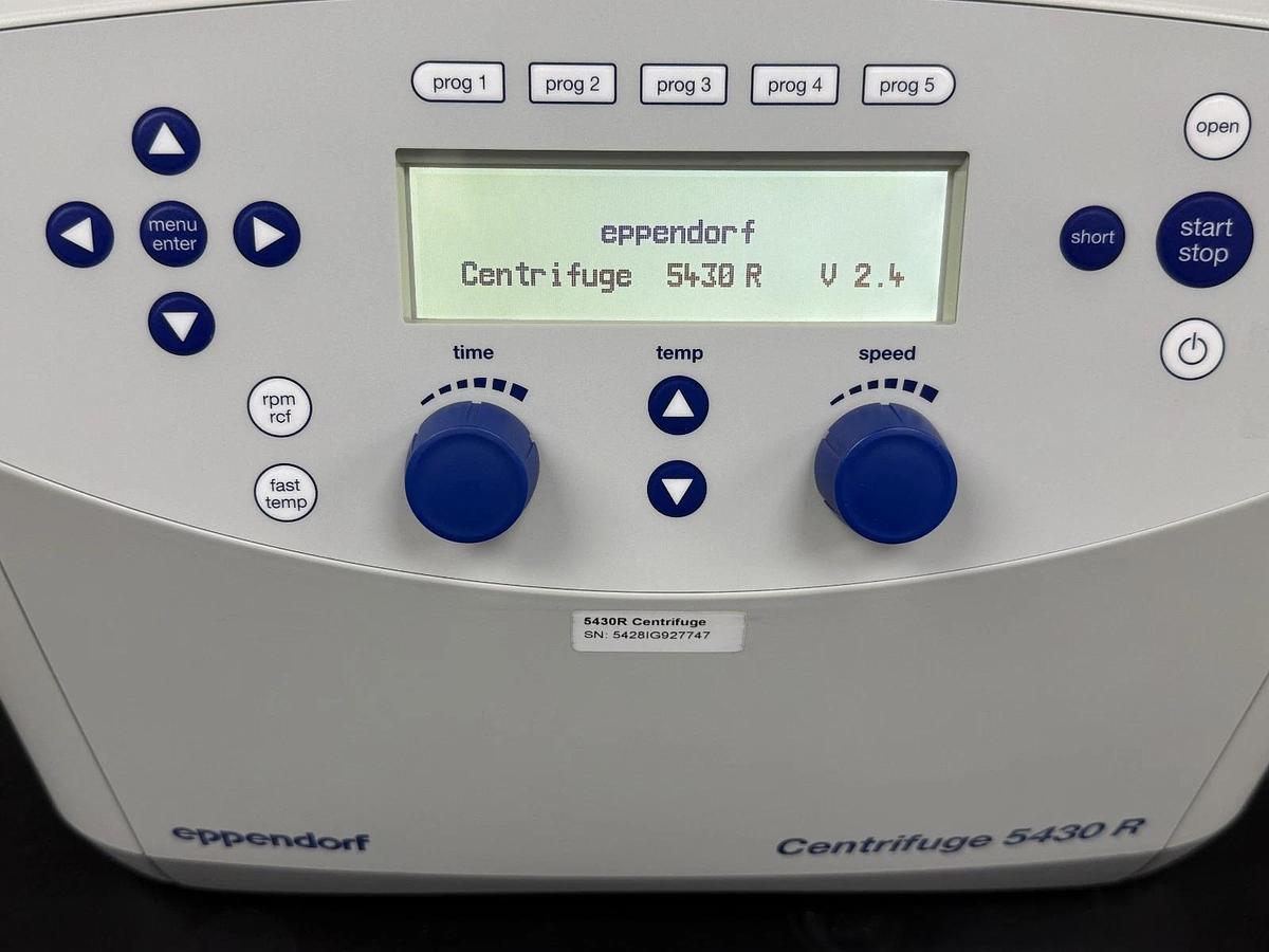 Used Eppendorf Centrifuge 5430R High-Speed Refrigerated Centrifuge | 16×5mL Rotor