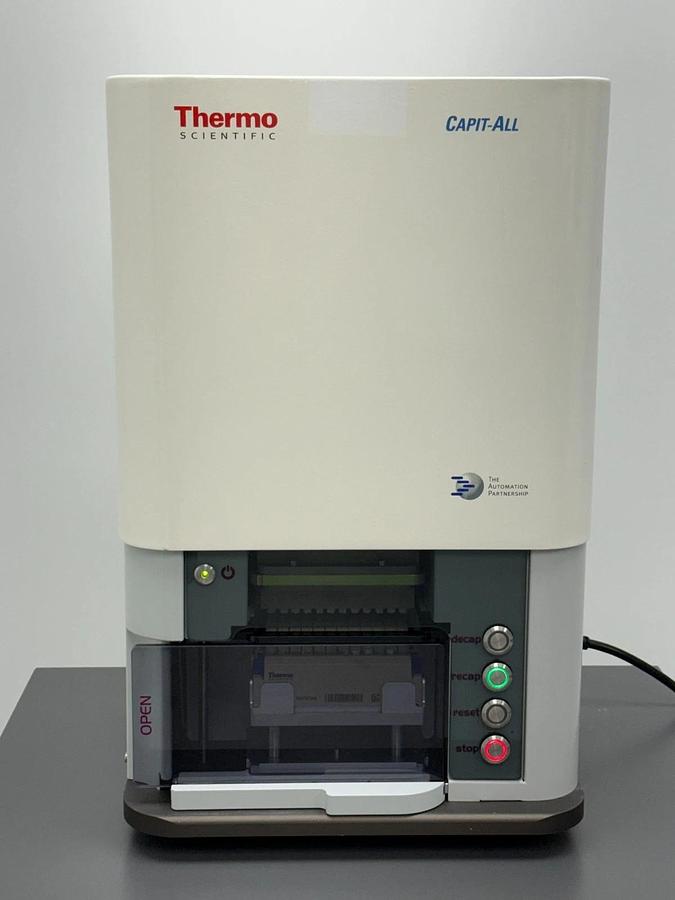 Used Thermo Capit-All 96-tube Matrix rack Screwtop cap Capper Decapper