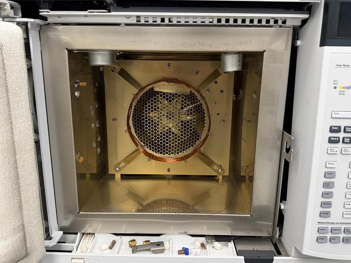Used Agilent 7890A GC System with 5975C VL MSD and G1888 Headspace Sampler