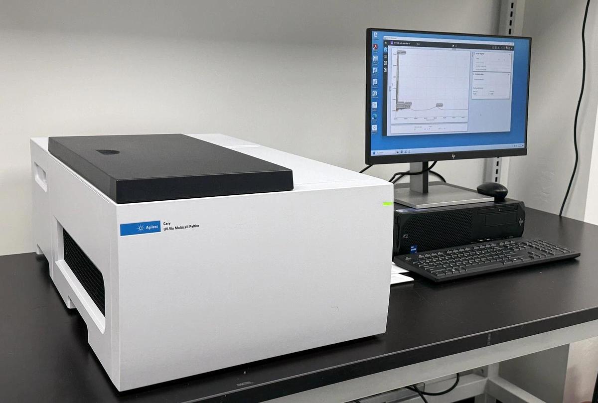 Used Agilent Cary 3500 UV-Vis Spectrophotometer System w/ Multicell Peltier 2024