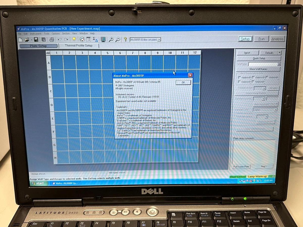 Used Agilent Stratagene Mx3005p multiplex quantitative real-time PCR system