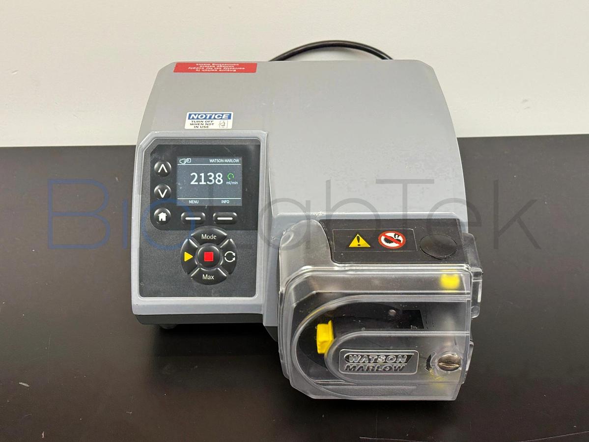 Used Watson-Marlow 530UN/R2 Cased Peristaltic Pump | 520R2 Head 45 Hours
