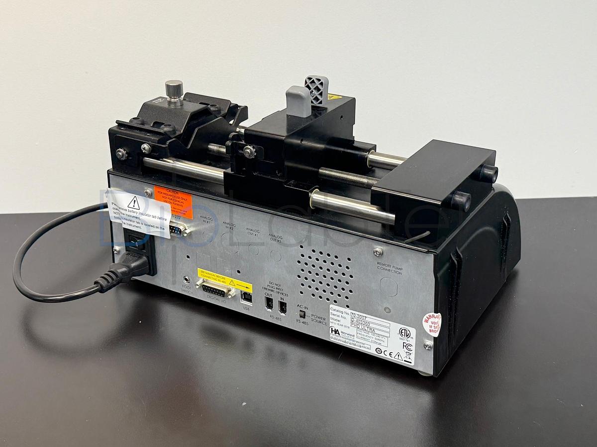 Used Harvard Apparatus PHD ULTRA Programmable Syringe Pump | Standard Rack