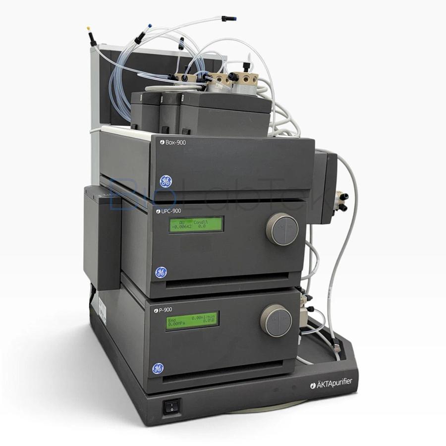 Used GE Cytiva AKTApurifier UPC 100 Protein Purification FPLC System | Akta Benchtop