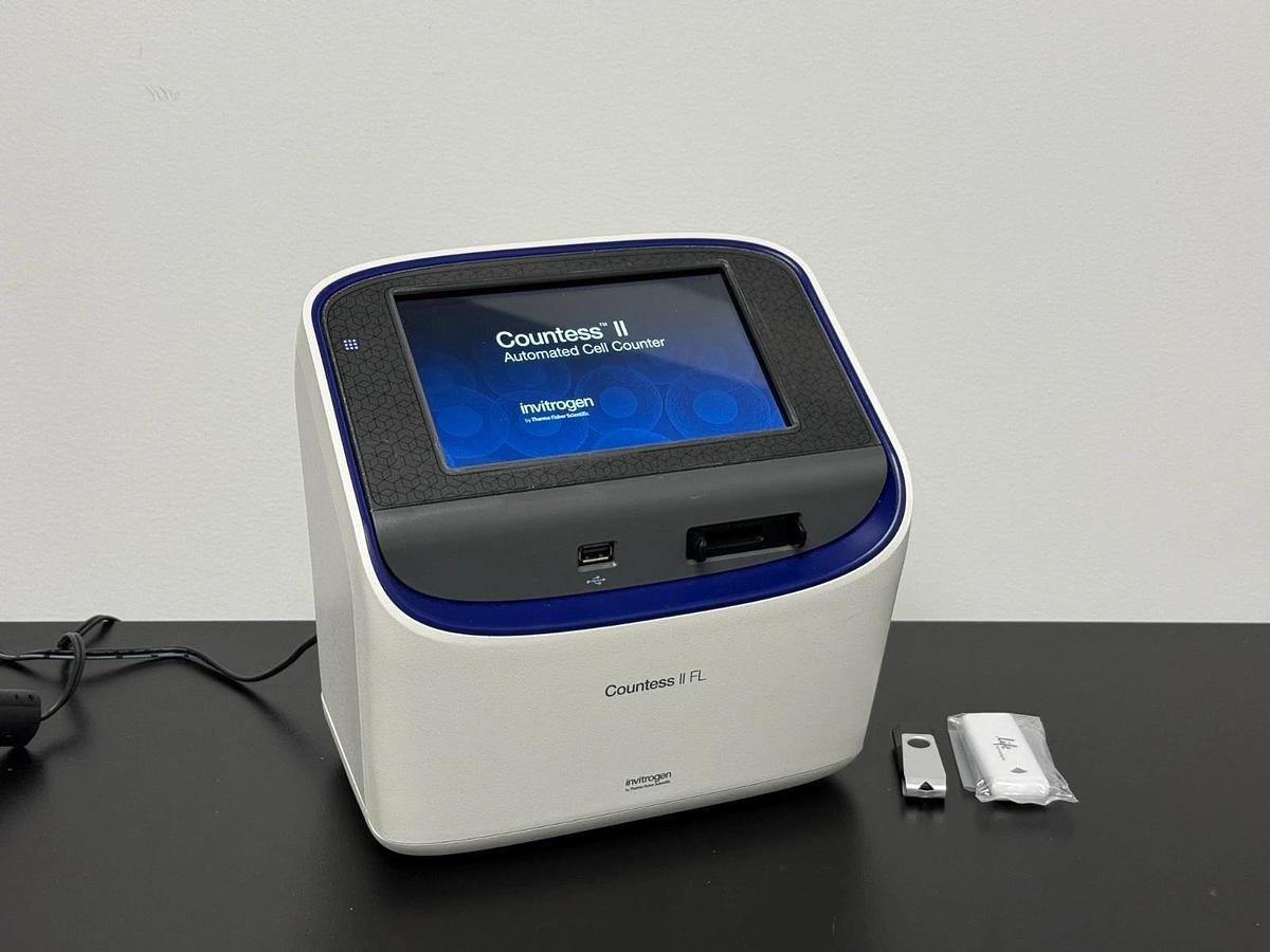 Used Invitrogen Countess II FL Automated Cell Counter | Fluorescence Benchtop