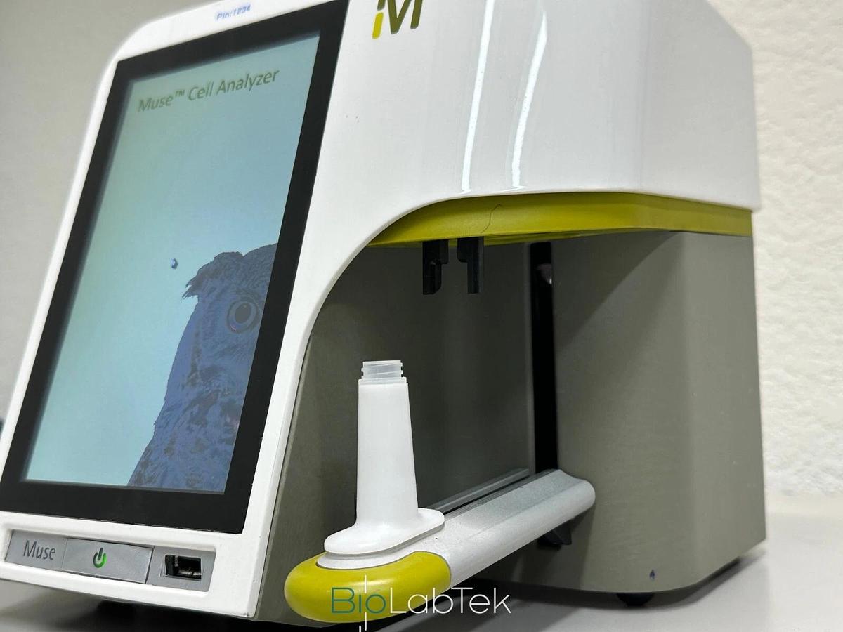Used EMD Millipore Luminex Guava Muse Flow Cytometry Cell Analyzer