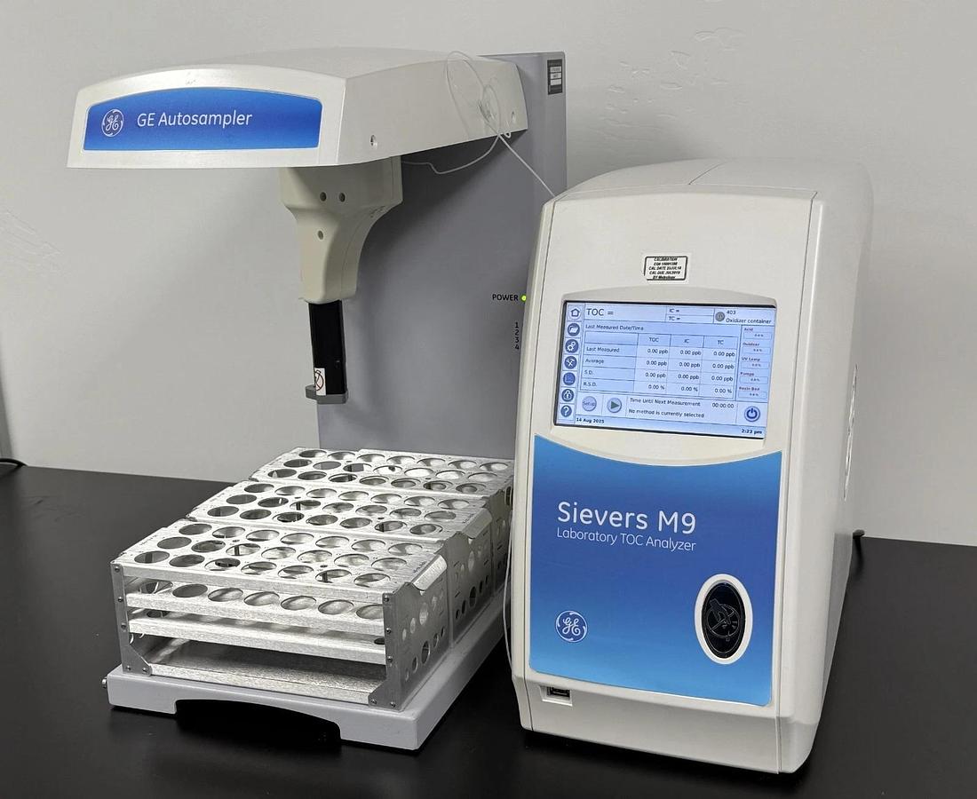 Used Veolia Suez GE Sievers M9 Lab TOC Analyzer with autosampler