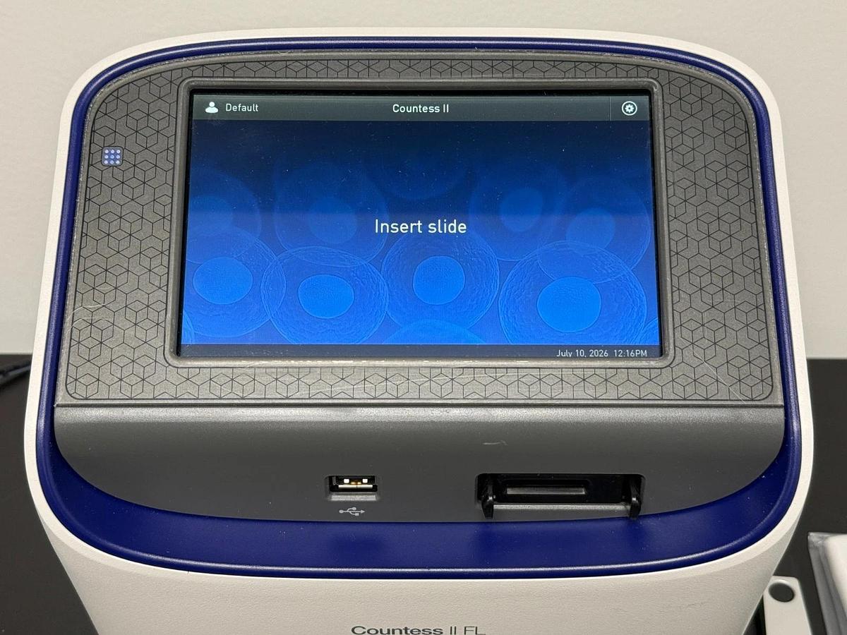 Used Invitrogen Countess II FL Automated Cell Counter | Fluorescence Benchtop