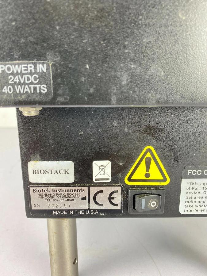 Used BioTek BIOSTACK Automated Microplate Plate Stacker