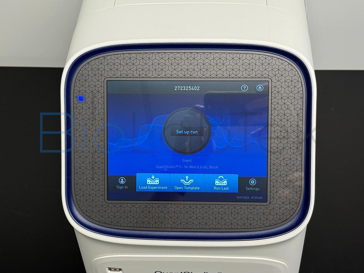 Used Thermo Scientific QuantStudio 3 Real-Time PCR System | 96-Well 0.2 mL 49 Hours