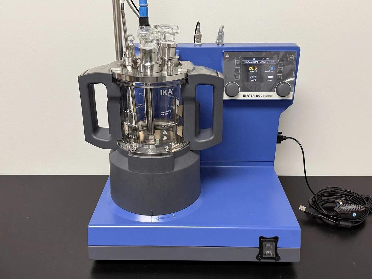Used IKA LR 1000 Control Laboratory Reactor System | 1L Benchtop Stirred Vessel