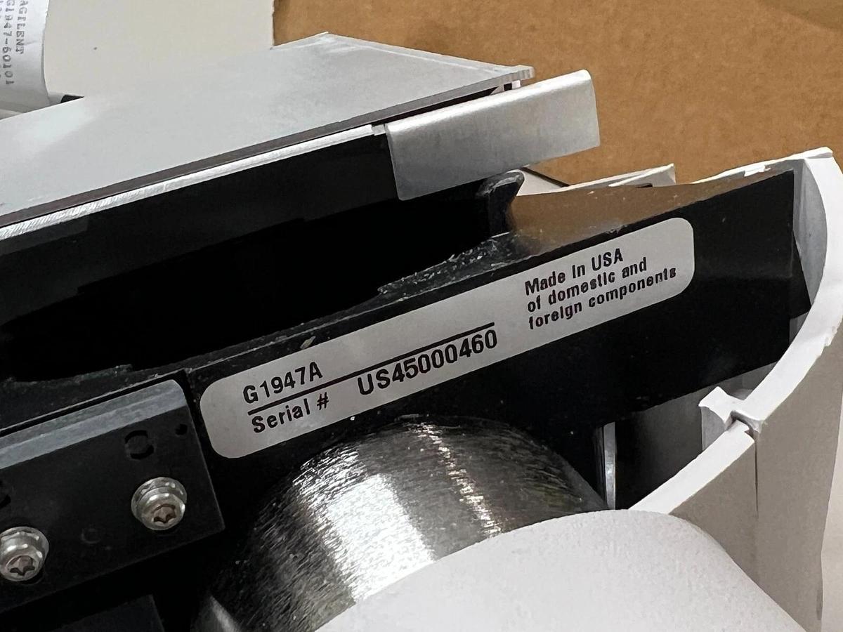 Agilent LMCS MSD mass spectrometer APCI Ionization Source G1947A