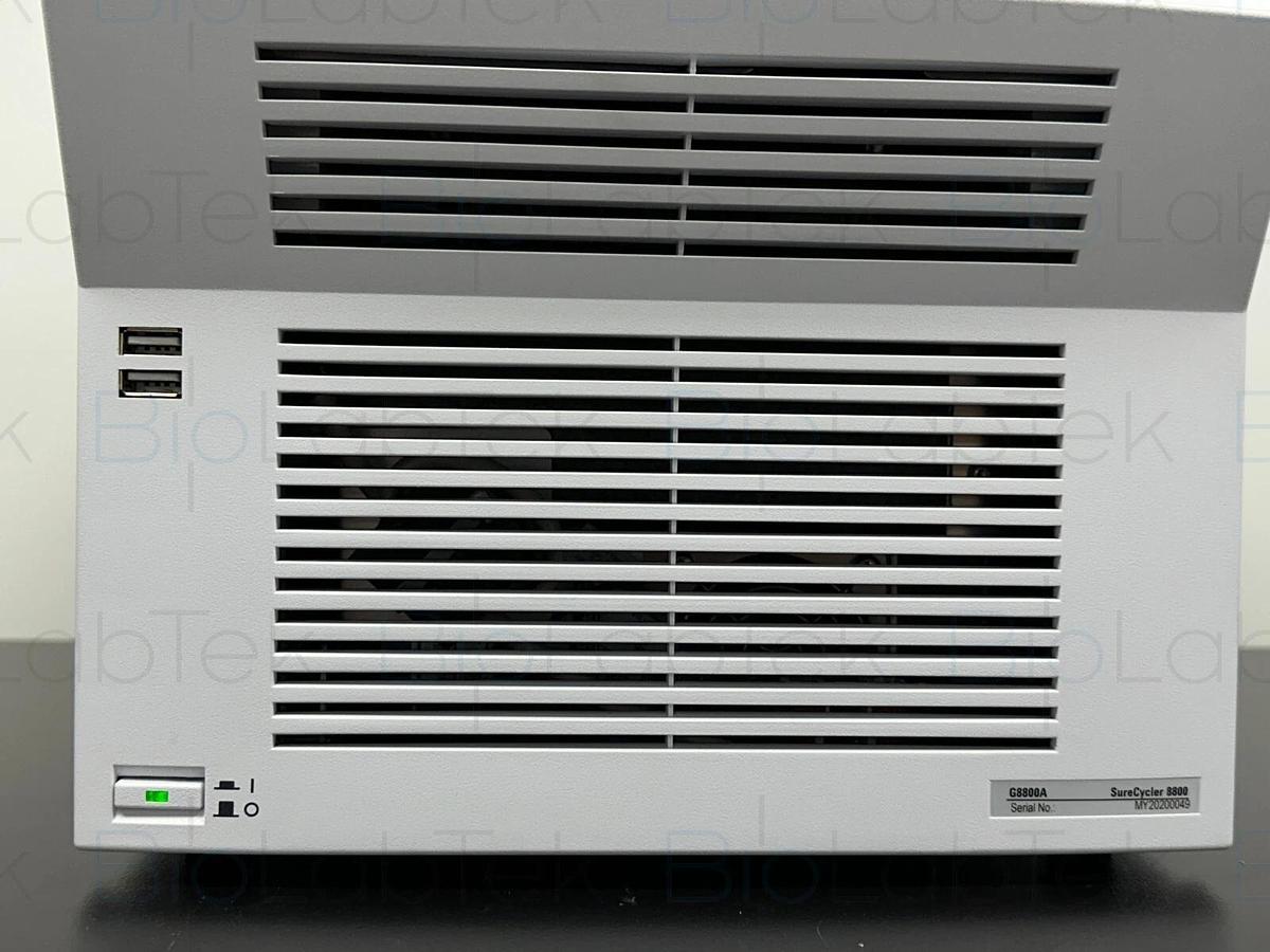 Used Agilent SureCycler 8800 PCR thermal cycler with 8810a 96-well block module