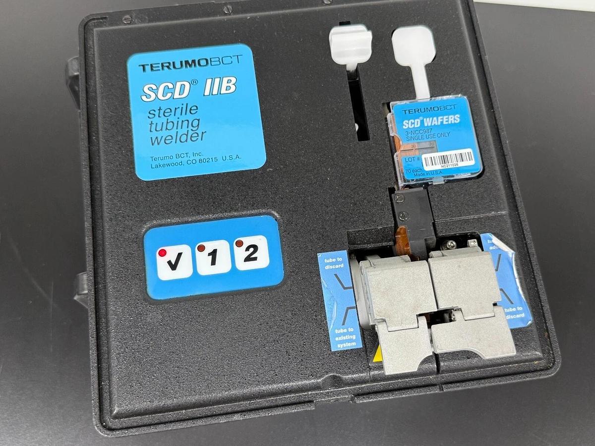 Used 2018 Terumo BCT SCD IIB sterile tubing tube welder 3NCC986