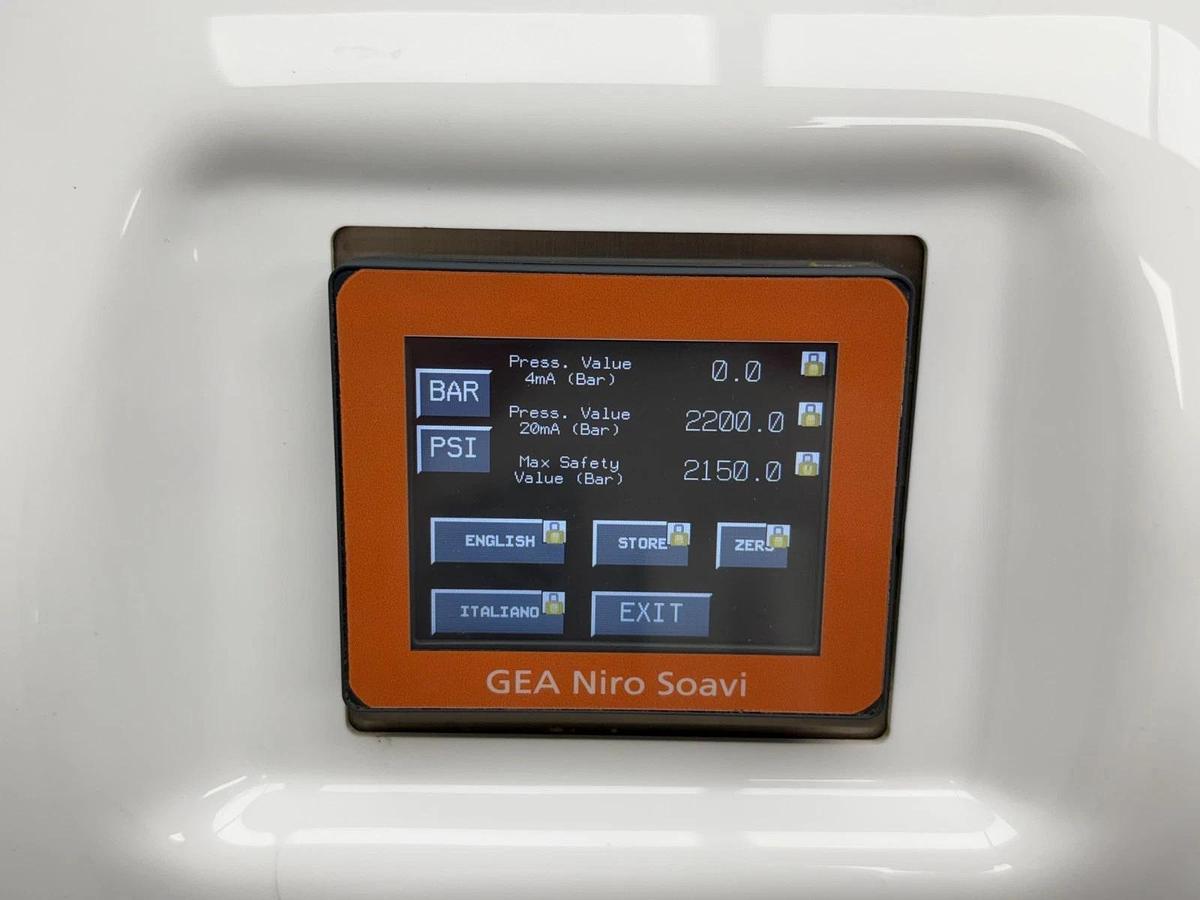 Used GEA Niro Soavi PandaPLUS 2000 Lab Homogenizer | Benchtop 200 MPa Two-Stage 2019