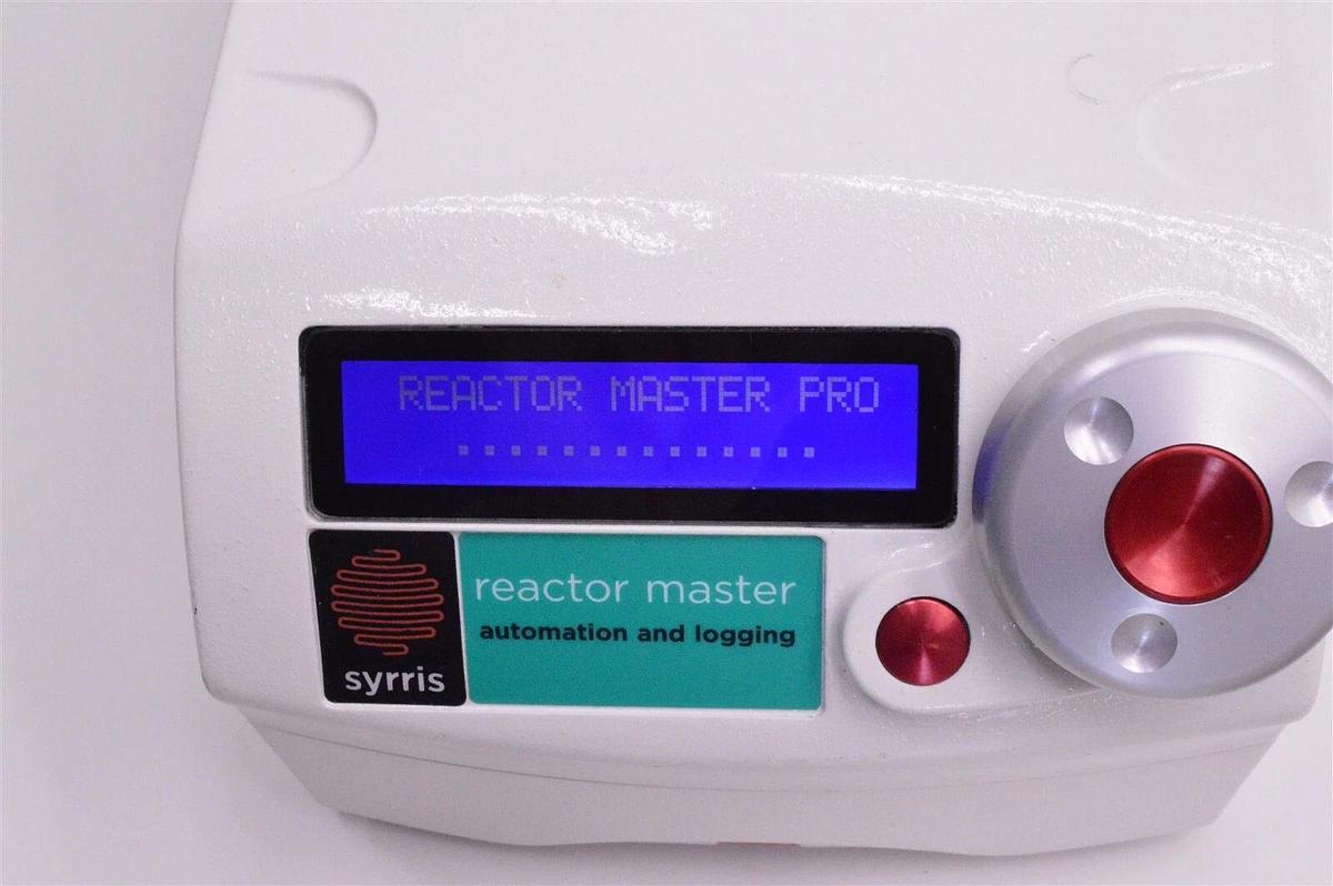 Used Syrris automation and logging Globe reactor master control unit