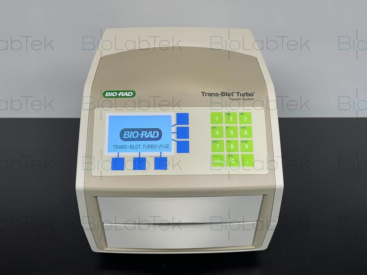 Used 2023 Bio-Rad Trans-Blot Turbo Transfer System 690BR with cassettes & warranty