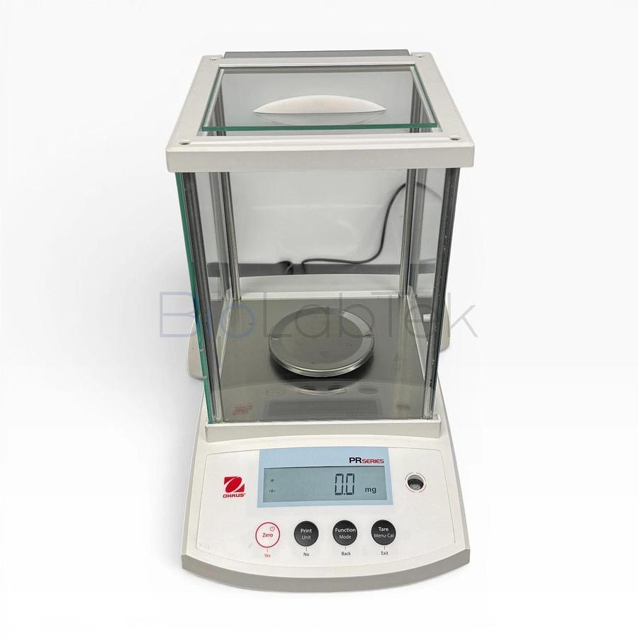 Used OHAUS PR124/E Analytical Balance | 120g Capacity, 0.1mg Readability