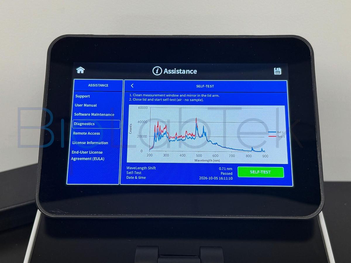 Used Implen NanoPhotometer N60 Mobile Microvolume Spectrophotometer | UV-Vis